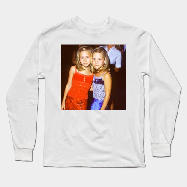 Mary Kate and Ashley Long Sleeve T-Shirt by erinrianna1